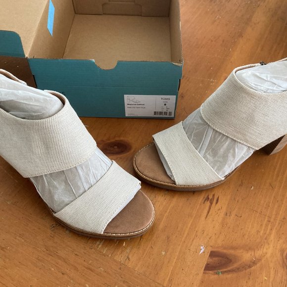 Toms Women's Shoes Majorca Cutout Size 8 - Picture 6 of 7